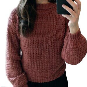 Copper Soft Knit Sweater Size S